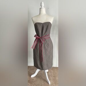 SOMERSET BAY Vintage Nautica Bow Waist Fitted Midi Dress